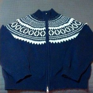 Goodfellow & Co. Fair Isle Sweater, Medium, Dark Blue